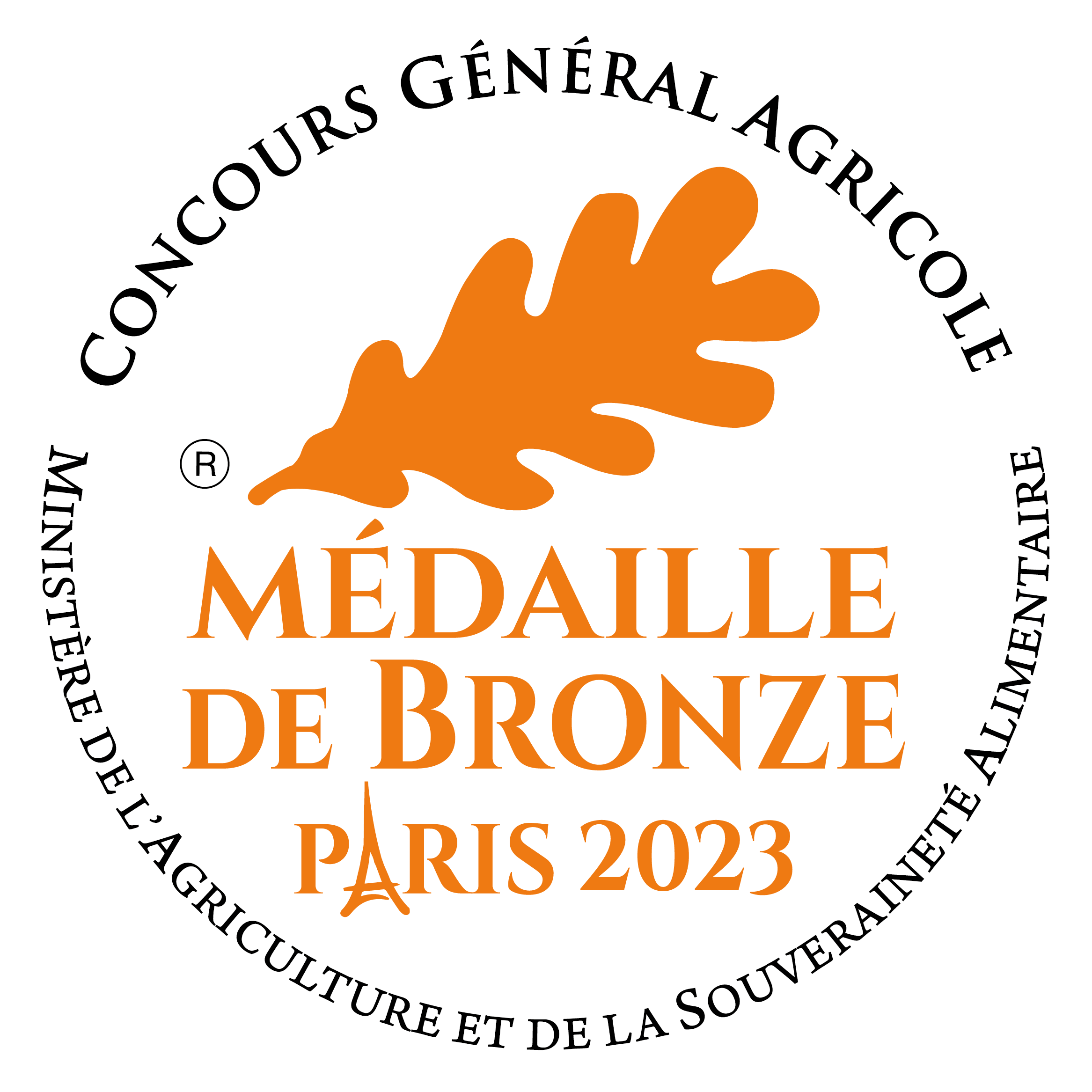 Médaille de bronze 2023